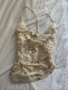 NWT peppermayo sequin top